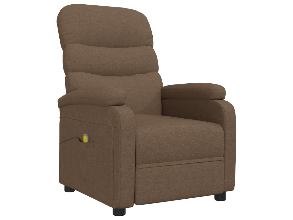 Massage Chair, Massage Chairs Vidaxl Marrom Tecido