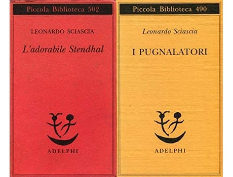 Livro Ladorabile Stendhal de 1921 - Palermo e 1989) Leonardo Sciascia (Racalmuto (Italiano)