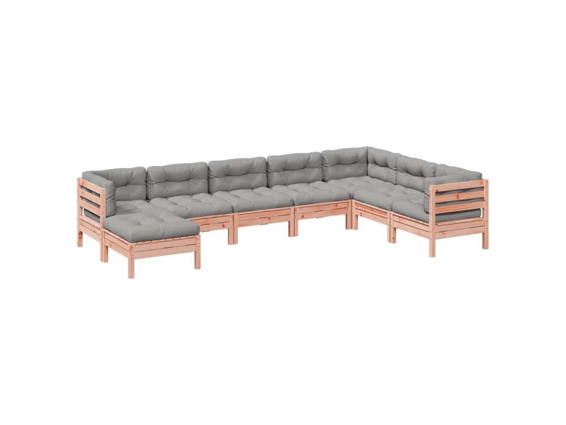 Garden Sofa Set, Garden Sofa Sets Vidaxl Marrom Madeira De Douglas (n/a)