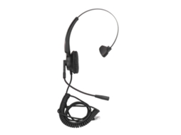 HEADSET com Microfone para Telefone Rj9 Cancelamento de Ruído Ajustável para Call Center e Escritório