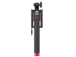 Selfie Stick Com Conexão Type-c M2 Tec V-6772 - 78cm Extensível - Vermelho