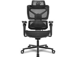 Cadeira Gaming ALPHA GAMER Mist (Até 130 Kg - Elevador a Gás Classe 4 - Preto)