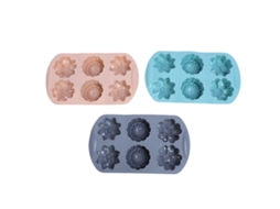 3pcs de Formas de Muffin S/MARCA, Silicone, Antiaderente, Resistente ao Calor