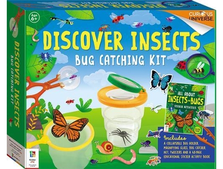 Livro Discover Insects Bug Catching Kit De Hinkler Pty Ltd (inglês)