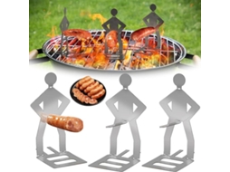 Utensílios Divertidos Para Churrasco - Garfos Para Linguiça, Acessórios Para Churrasco Ao Ar Livre, Piquenique E Acampamento.