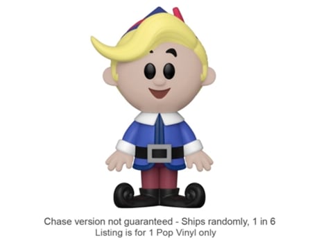 Figura Funko RUDOLPH Hermey Vinyl Soda Chase Envio 1 em 6