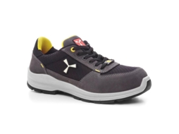 Sapato Payper Suede Cinza/Preto S1p N39 40 T/Tamanho do sapato 36