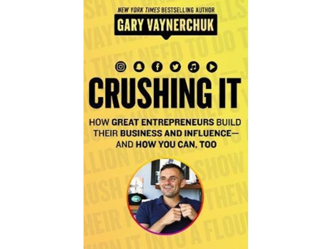 Livro crushing it! de gary vaynerchuk (inglês)
