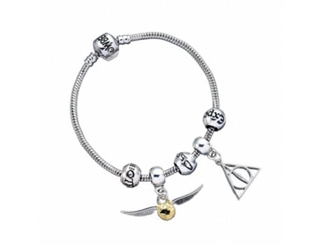 Conjunto De Oferta Harry Potter Pulseira, 2 Pendentes E 3 Contas The Carat Shop