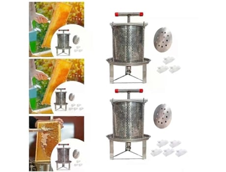 Máquina De Prensagem De Mel Com Triturador Manual Em T Rosewell