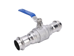 Válvula De Esfera De Aço Inox Laxiscreed Dn32 1 1/4" Para Uso Industrial