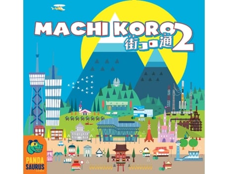 Juego Colectivo PANDASAURUS GAMES Machi Koro 2 (Edad Minima: 10 años)