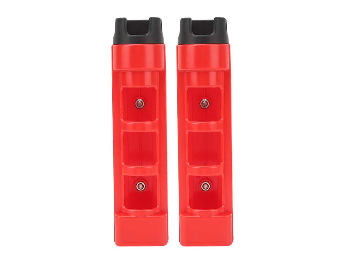 Suporte de Vara de Pesca para Cinto 2pcs Resistente Leve Vermelho S/MARCA