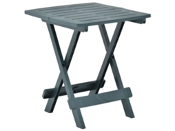 Vidaxl Mesa De Jardim Dobrável 45x43x50 Cm Plástico Verde