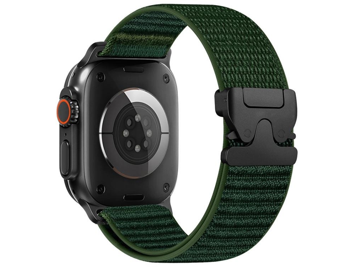 Bracelete Apple Watch Nylon Trançado Fecho Paraquedas XIAOMOYU