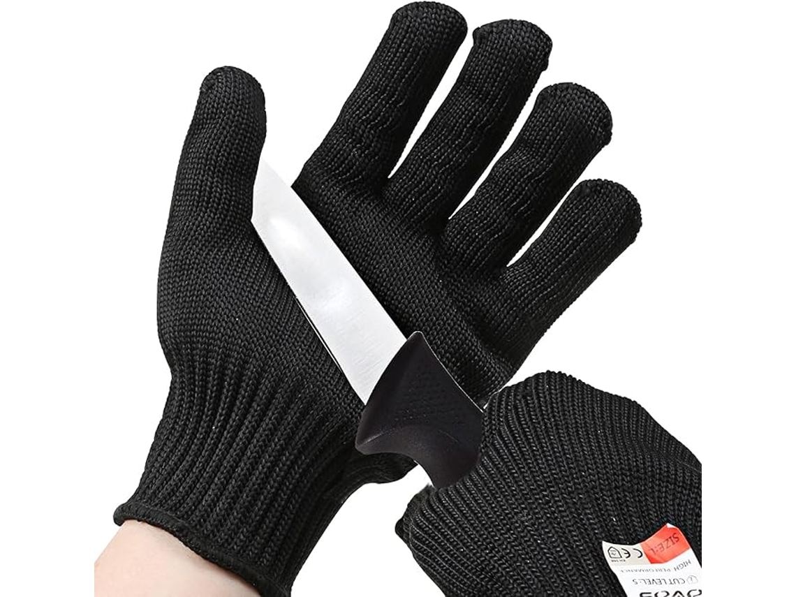Luvas Resistentes A Cortes, Proteção Nível 5 E Luvas De Corte Seguras Para Alimentos, Ideais Para Cozinha, Corte De Carne