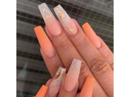 Tips para Unhas Artificiais Modelo W024 Gradiente Laranja Observação: Trocar Por Geléia Nacional