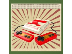 Kit de Montagem Diy com Blocos de Montar Retrô para Móveis Eletrônicos, Tv, Computador MDUG (estilo 4)