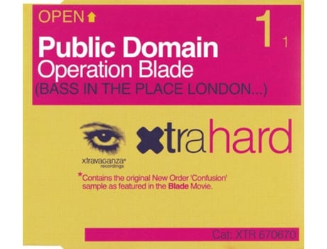 Cd Operation Blade Bass In The Place London Xtrahard