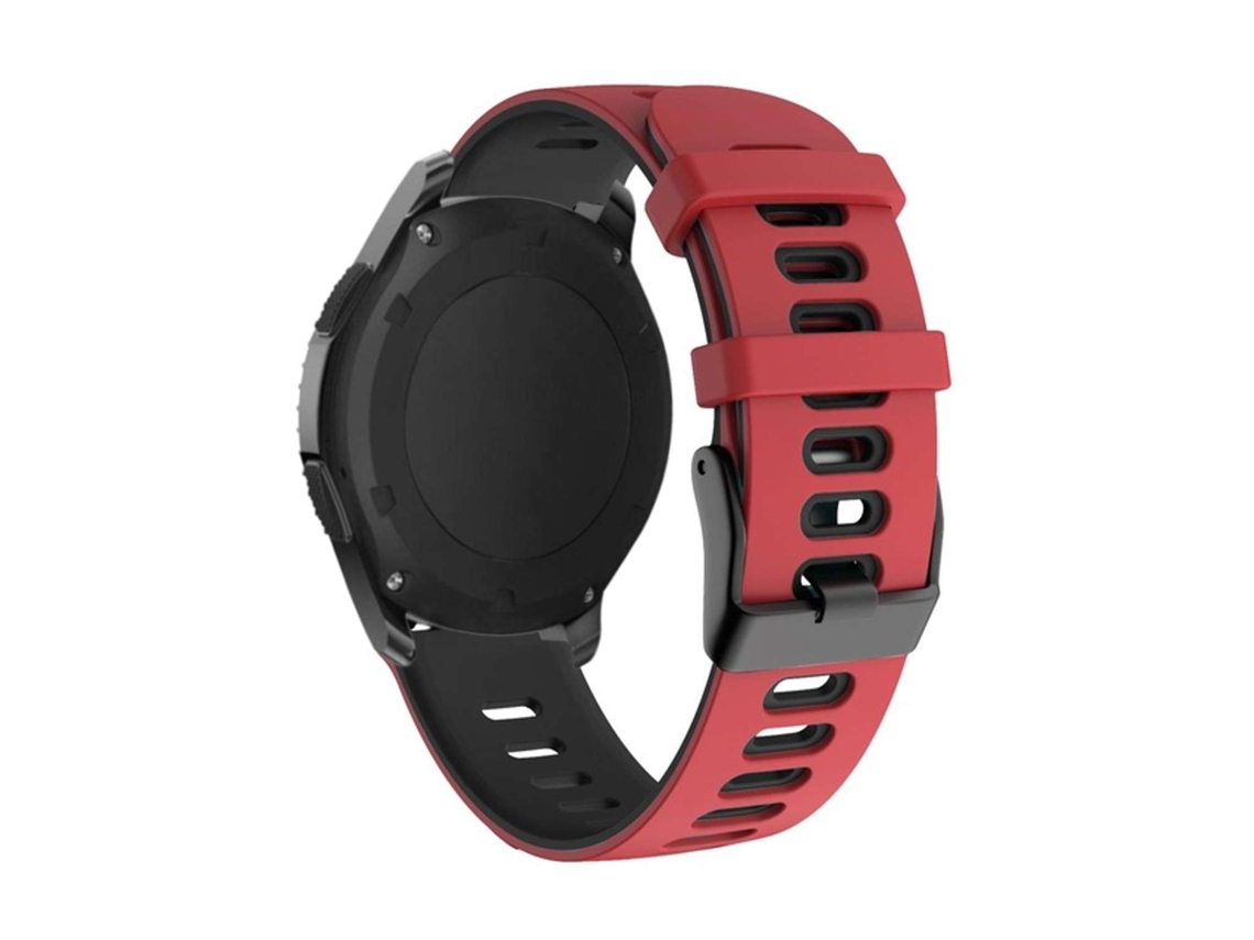 Bracelete Garmin Forerunner 735 Pulseira Outdoor Preto e Vermelho