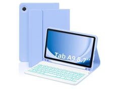 Lurelia Capa Com Teclado Bluetooth Para Samsung Tab A7lite 8.7 Com Teclado Retroiluminado, Colorido