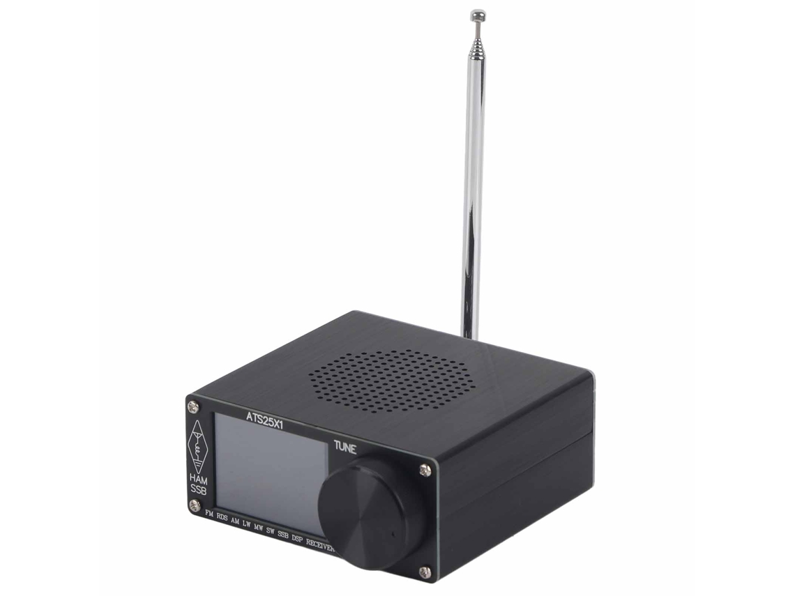 Rádio Receptor Portátil De Todas As Bandas Com Antena: Lw, Mw, Sw, Ssb, Am, Fm, Ham