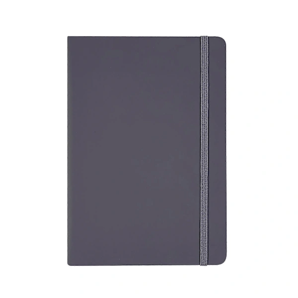 Cuadernos A5, paquete de 2, páginas rayadas, portalápices, cinta marcapáginas, espacio para fecha y bolsillo para papel, tapa dura - Aquaforge