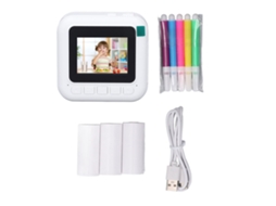 2026 câmera de Impressão Digital Portátil 1080p Câmera Infantil com Desenhos Animados para Viagens