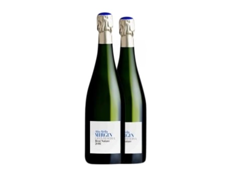 Espumante ALTA ALELLA Brut Nature Cava Grande Reserva Garrafa Magnum (1.5 L - 2 Unidades)