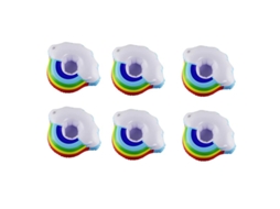 6pcs Porta Copos Infláveis Allinless