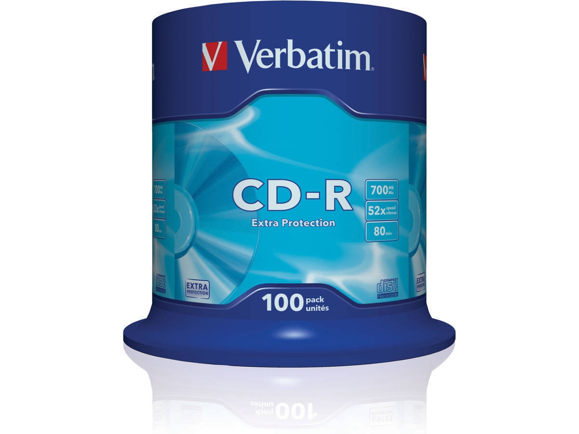CD virgem VERBATIM CD-R Extra Protection