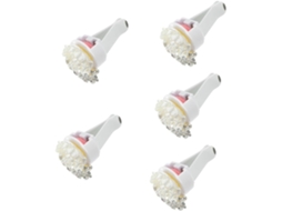 Conjunto De 5 Clipes Perfume Em Formato Flor Para Saída Ar Do Carro