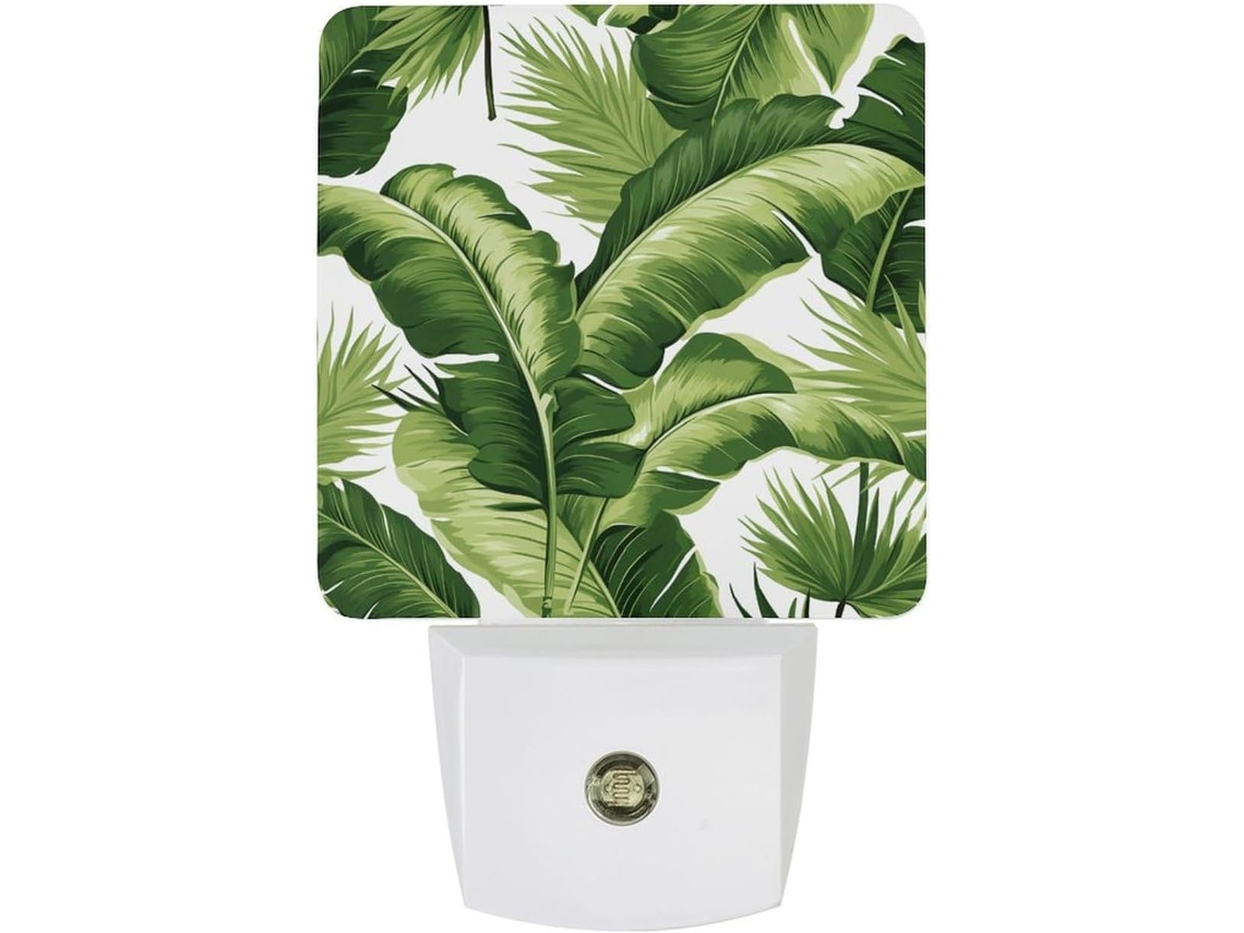 Luminária de parede LED com plugue, acendimento automático, sensor crepuscular automático, luminária charmosa.