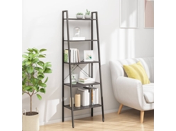 Vidaxl Estante De Pé 5 Prateleiras 56x35x174 Cm Preto