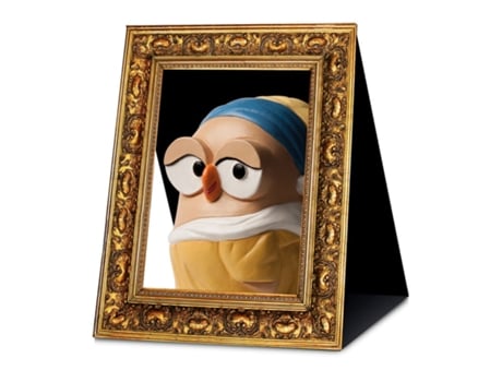 Boneco Colecionável Da Menina Pateta Com Brinco De Pérola Egan