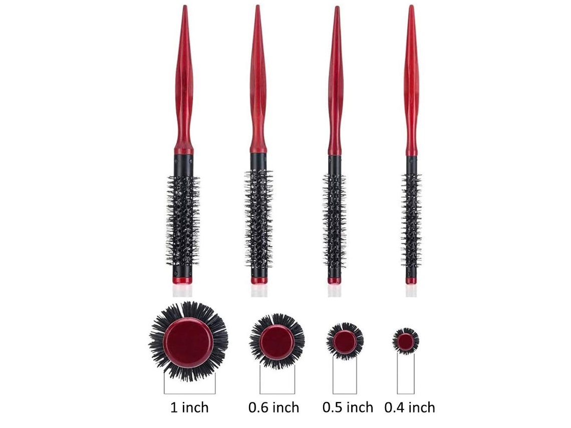Conjunto De 4 Escovas Para Pentear E Estilizar Cabelo