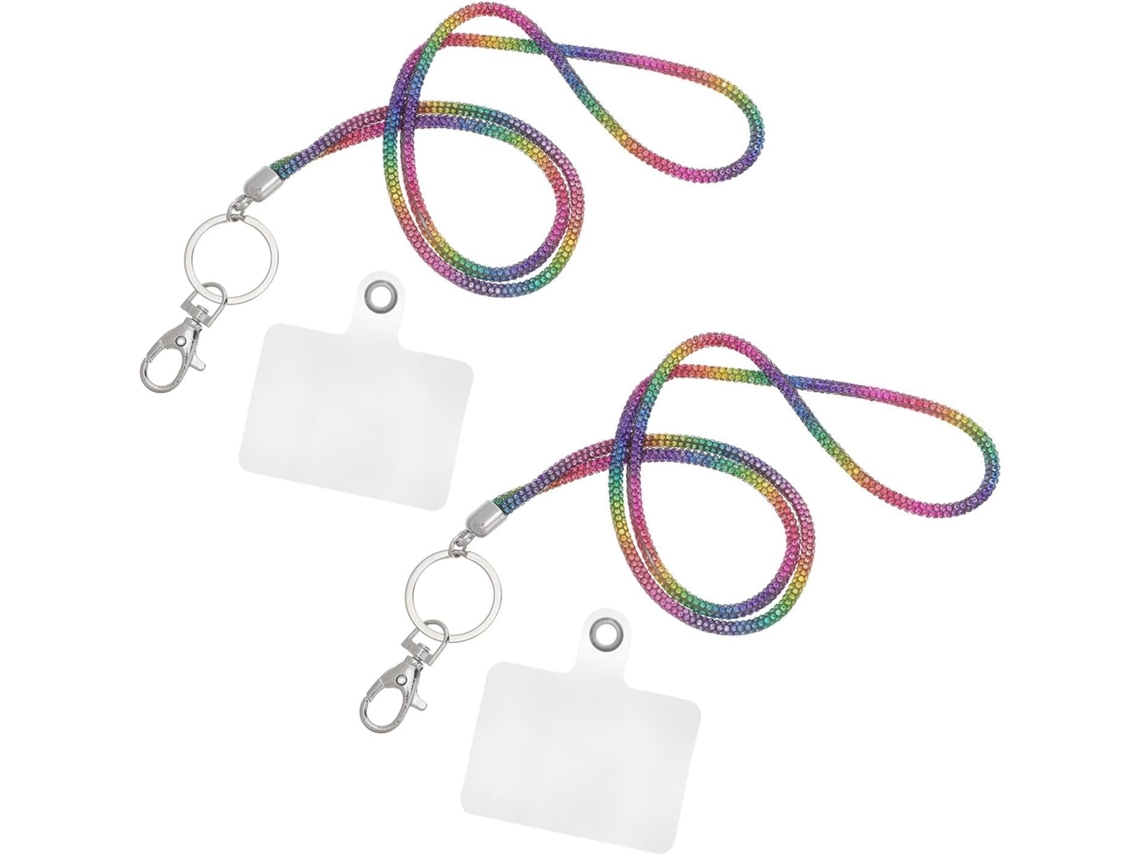 Lurelia Porta-crachá Transparente Portátil Com Clipe Em Nylon Para Escritório E Eventos