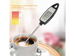 Termômetro Com Ampla Faixa De Medição Temperatura, Culinário À Prova Dágua Leitura Digital Direta Para Cozinha, Churrasco E Grelh Aquaforge