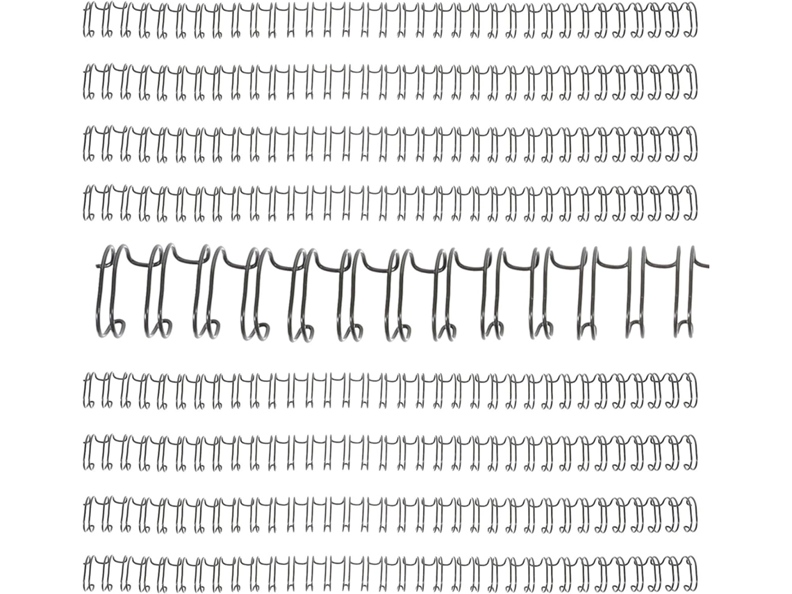 100 Argolas De Ferro Pretas, Resistentes E Fáceis De Usar, Ideais Decoração Escolar E Reposição De Argolas Fichário