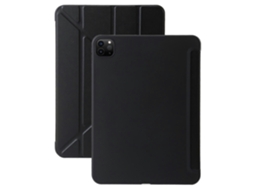 Capa de couro flip Webake para tablet com suporte e TPU deformável