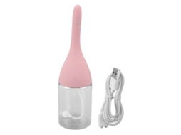 Bulbo de Enema Elétrico Automático Usb Recarregável Silicone Reutilizável 500ml para Limpeza Anal