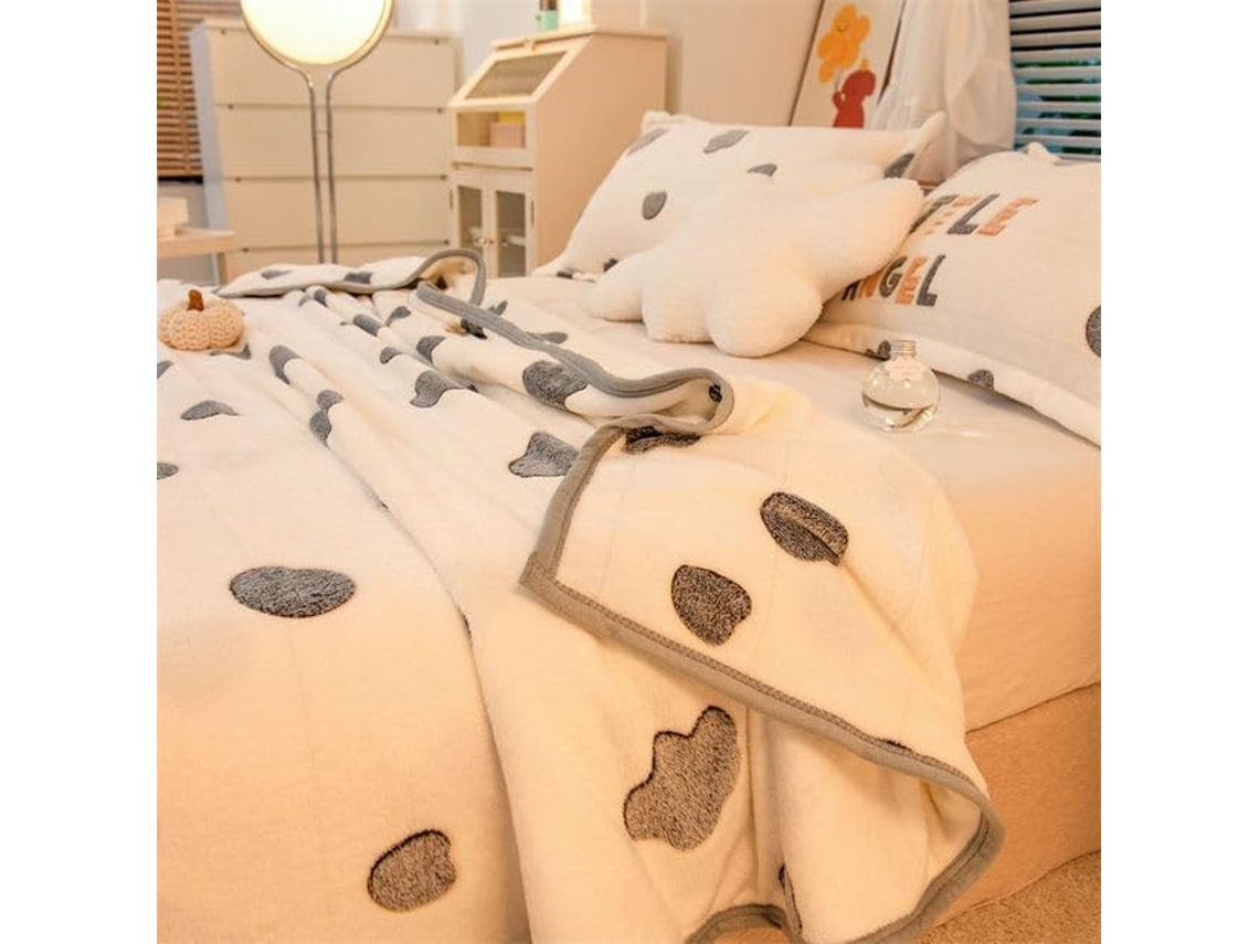 Mantas de Flanela Coral Fleece Macias e Quentes para Camas Imitação Pele Vison Manta Sofá Cor Sólida Inverno,