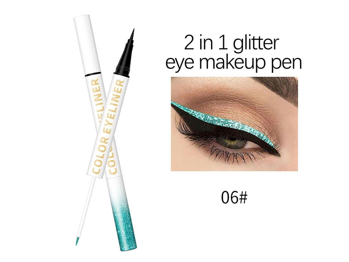 Fasst lápiz de Ojos Y Sombra Líquida Doble Cabeza 5ml Resistente Al Sudor Y Sin Manchas CUIDADOS