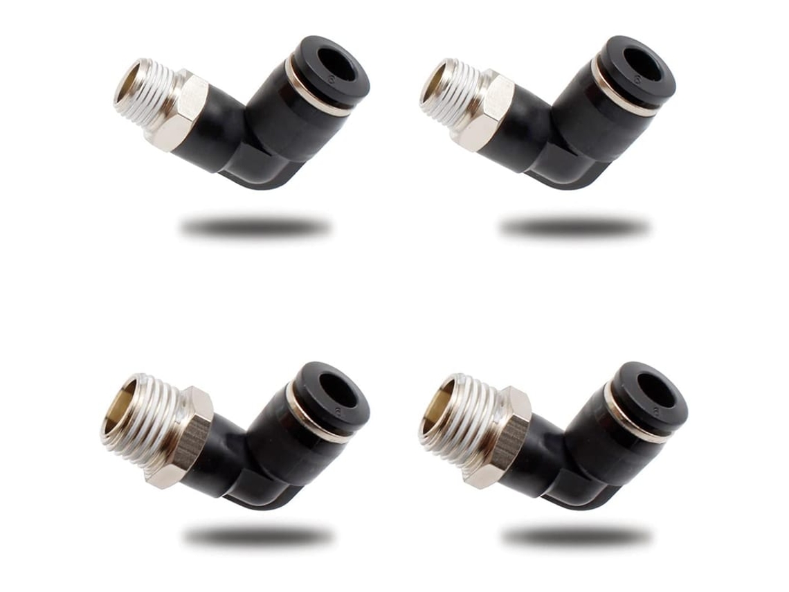 2026-conectores Neumáticos Peças, 2 Modelos (6mm × 1/4" E 6mm × 1/8") Para Diy E Wcz