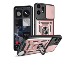 Capa Para Celular Cmf Phone 2 Pro Com Design De Tampa Deslizante Para Câmera, Feita Em Tpu E Pc.