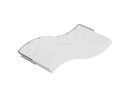 Vidaxl Colchão De Espuma Médio Suave 100x200 Cm