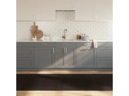Vidaxl Tapete Retangular 100x500 Cm Bambu Castanho-escuro