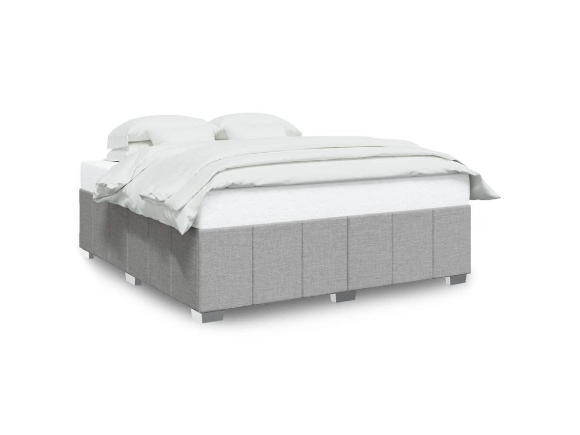 Bed Frame, Bed Frames Vidaxl Cinzeto Tecido (180 X 200 Cm)