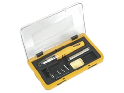 Kit De Maçarico Para Ferro De Soldar A Butano Ak2946, 8 Peças