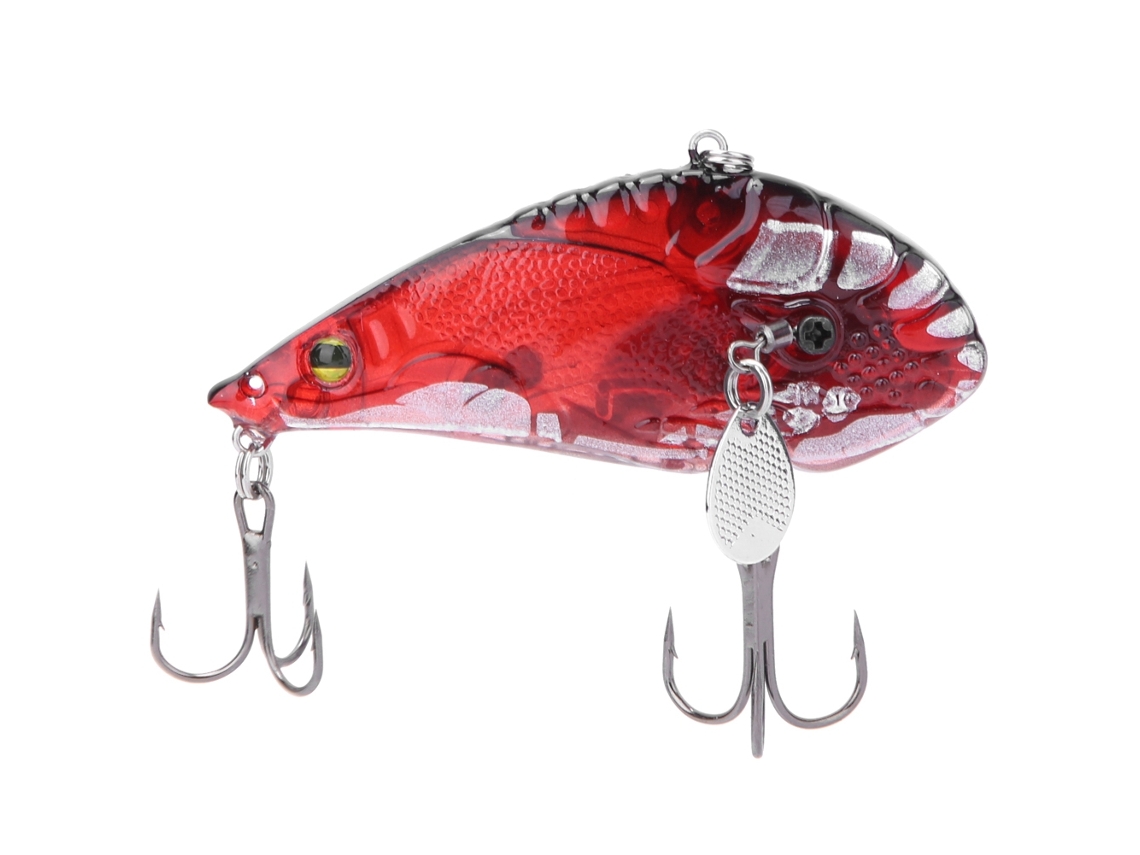 Lure (long Cast Vibrating) Shrimp-shaped Fatty Vib Bait With Rattling Beads 18g (1-5) 05